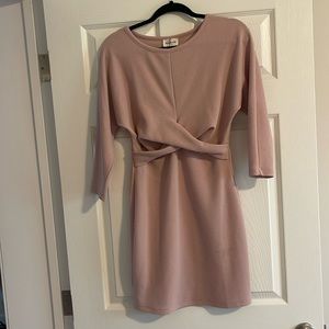 Dusty pink sugar lips dress